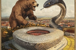 开云官网-国米发布欧冠客战拜仁海报：史诗级对决，巨熊VS灵蛇